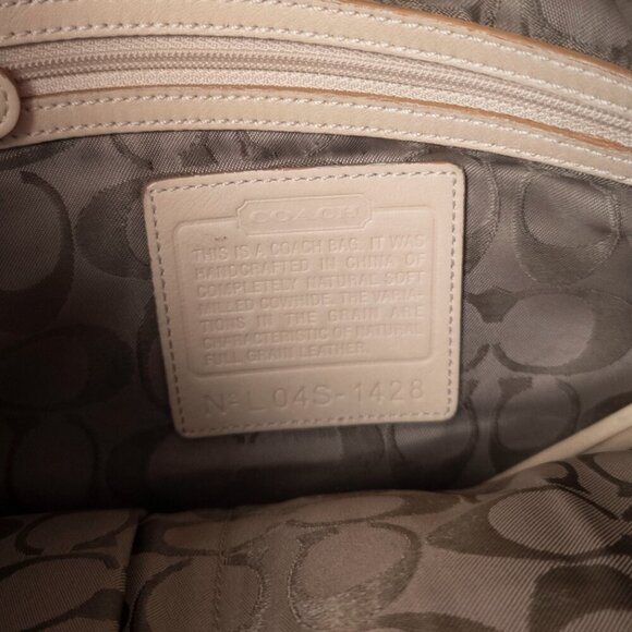 COACH LEATHER LEGACY DUFFLE CROSSBODY SHOULDER - Picture 8 of 9